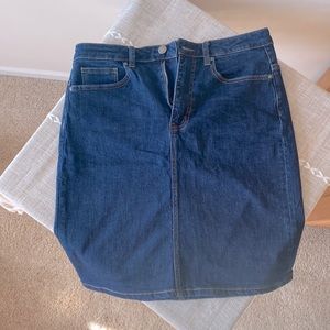 BRAND NEW American Tall jean skirt
